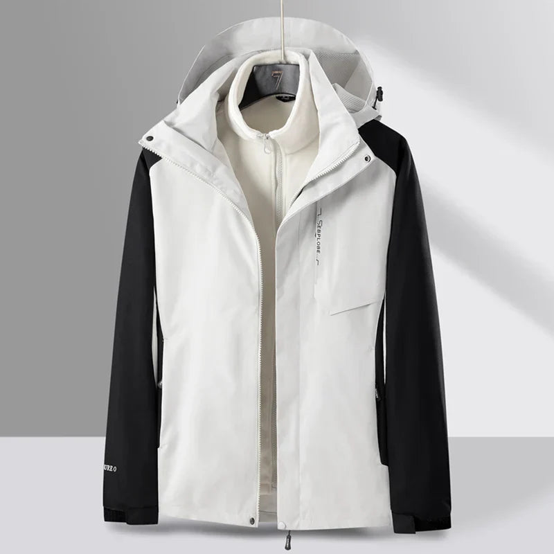 Franco™ | 3 in 1 Waterproof Detachable Hood Jacket