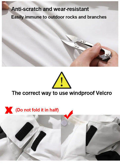 Franco™ | 3 in 1 Waterproof Detachable Hood Jacket