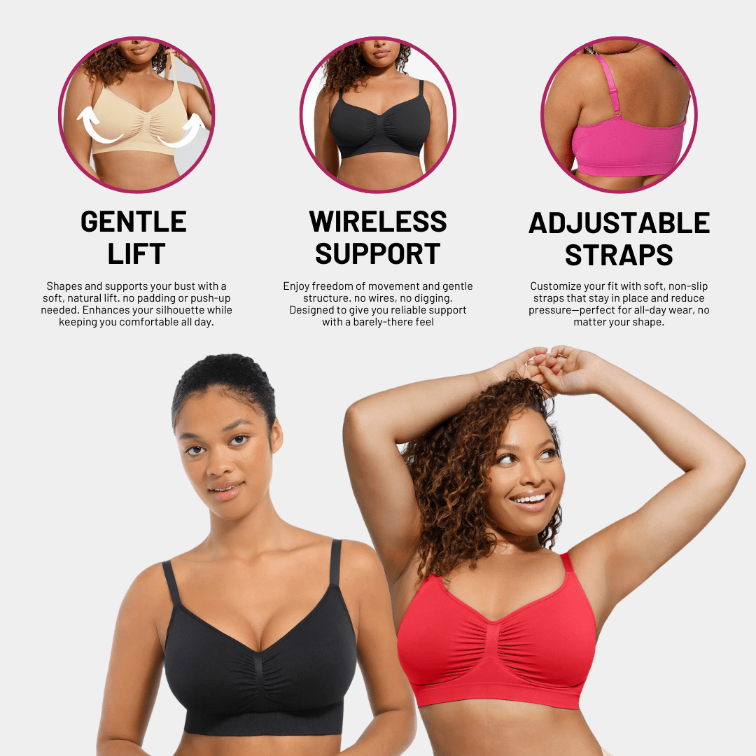 Bella Bra Seamless Wireless Everyday Bra