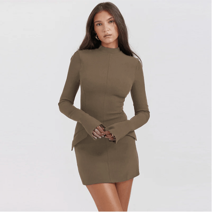 Caroline | Lapel Dress