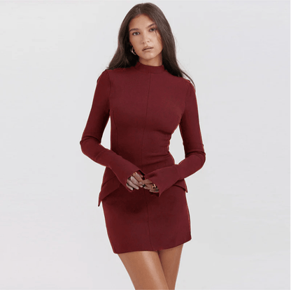 Caroline | Lapel Dress