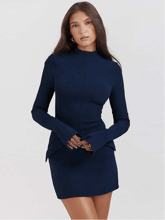 Caroline | Lapel Dress