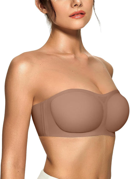 Convertible Wireless Push-Up Bra | Strapless & Adjustable