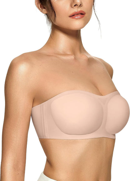Convertible Wireless Push-Up Bra | Strapless & Adjustable