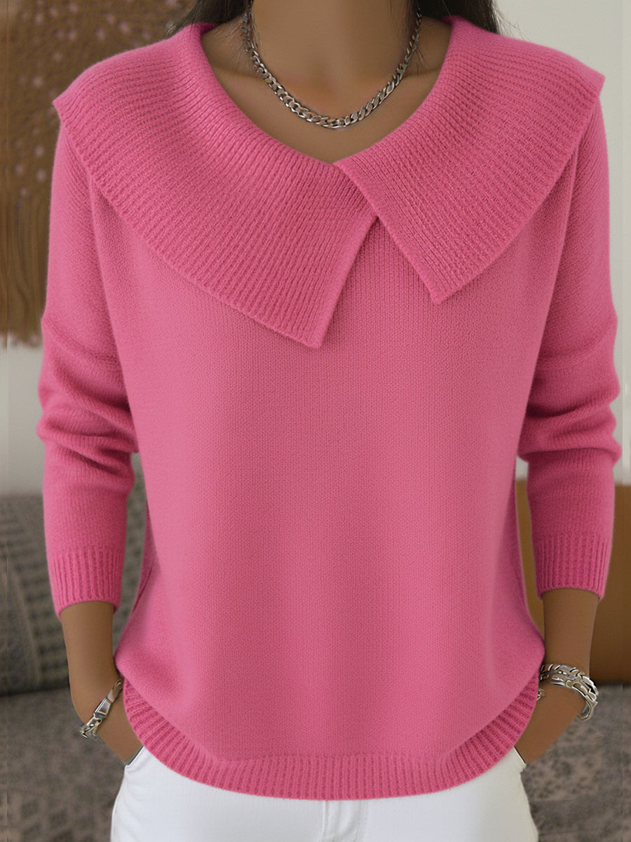Feylirae | Women’s Lapel Sweater