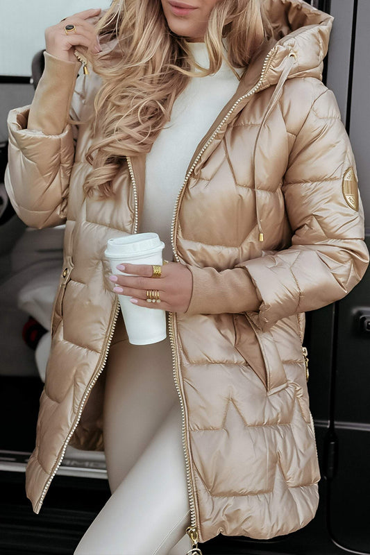 LIANNE WARM AUTUMN COAT IN COTTON BLEND