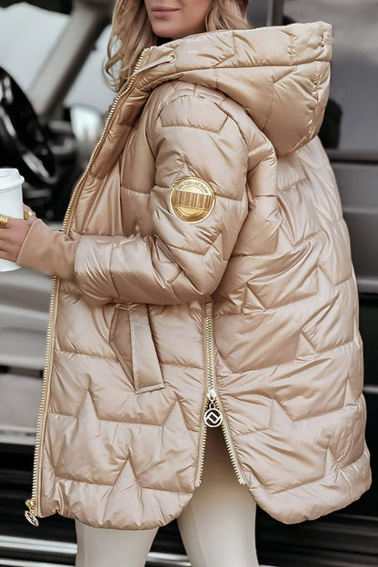 LIANNE WARM AUTUMN COAT IN COTTON BLEND
