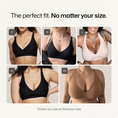 Wireless Deep V Seamless Every Day Bra