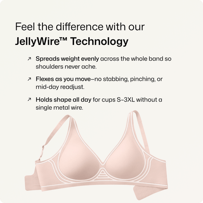Wireless Deep V Seamless Every Day Bra